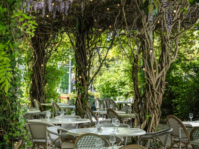 Le Saint Augustin Terrasse sous Glycine